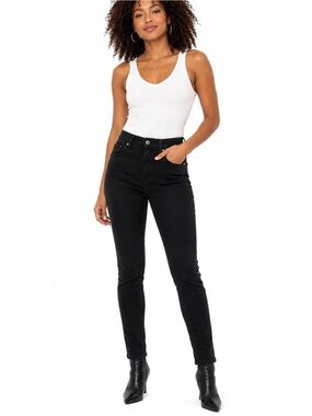 Acne Studios Blå Konst Peg Black High Rise Jeans 28/30 Made Italy